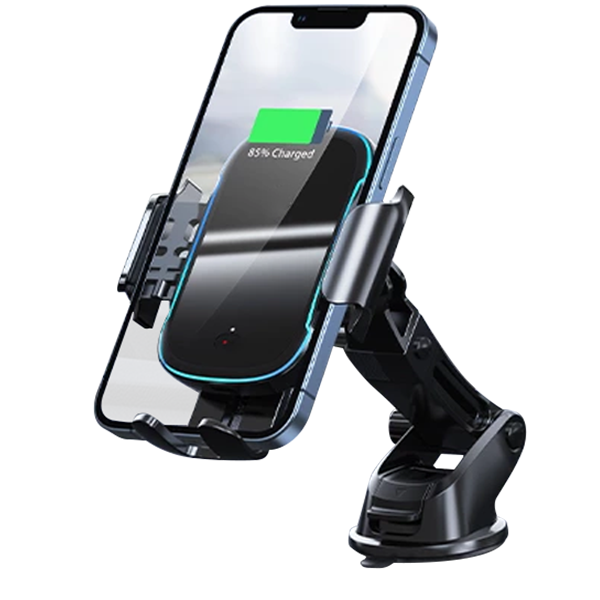 Accezz Handyhalterung Auto für das Samsung Galaxy S21 - verstellbar-  universell- Lüftungsgitter- schwarz